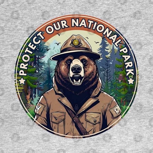 PROTECT OUR NATIONAL PARK by Zimny Drań